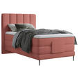 BOXSPRINGBETT 100/200 cm  in Rosa  - Schwarz/Rosa, Natur, Textil/Metall (100/200cm) - Esposa