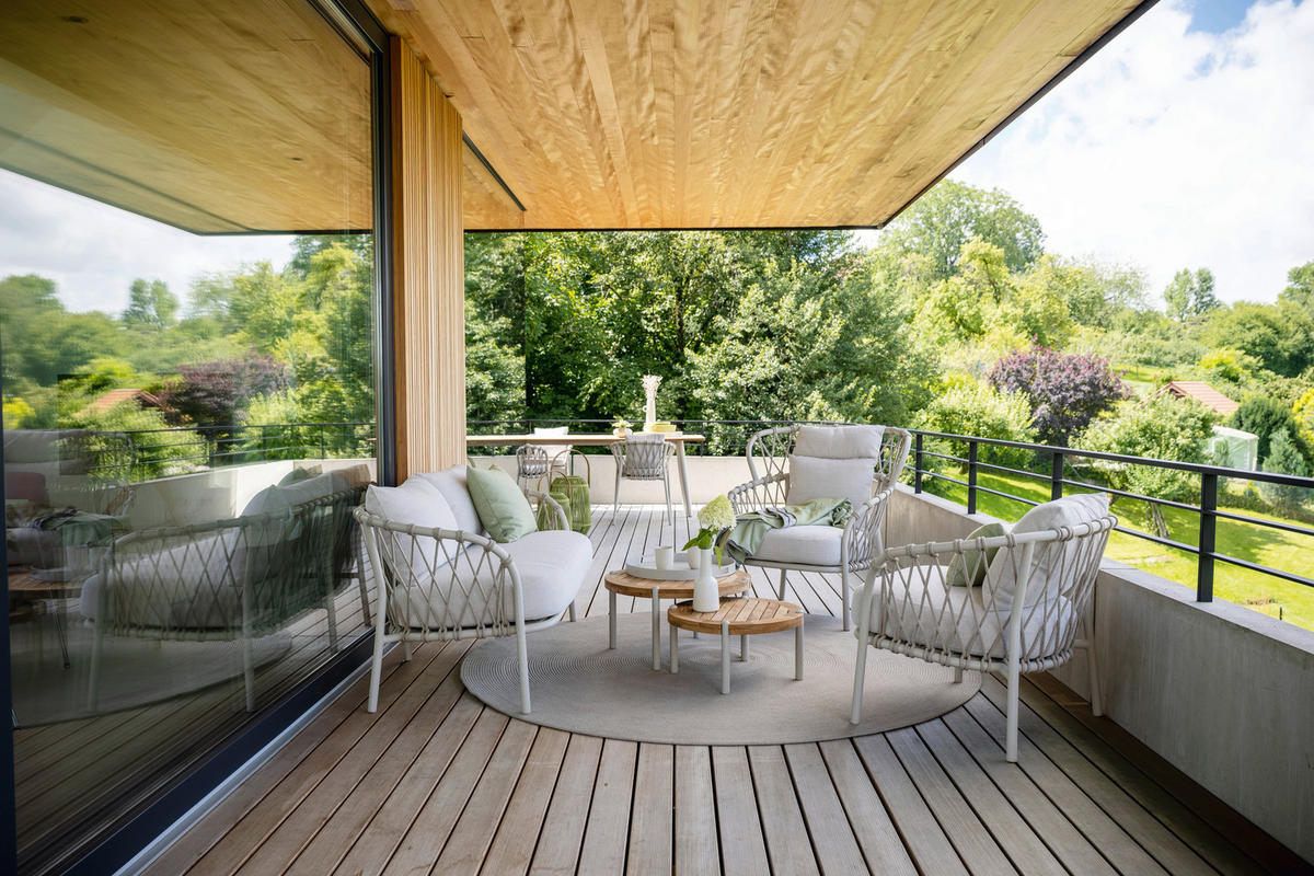 GARTENSESSEL Aluminium Greige  - Greige, Natur, Textil/Metall (69/79/62cm) - Stern