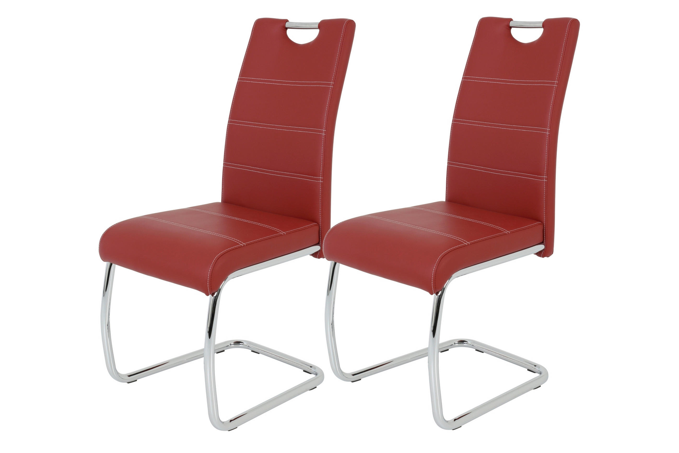 P & B Schwingstuhl-Set Bordeaux 43x98x59 cm