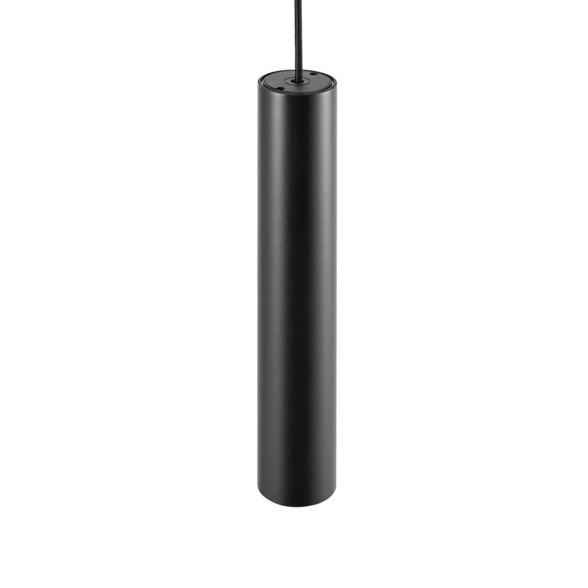 PENDELLEUCHTE CAN 6/6/185 cm   - Schwarz, Design, Metall (6/6/185cm)