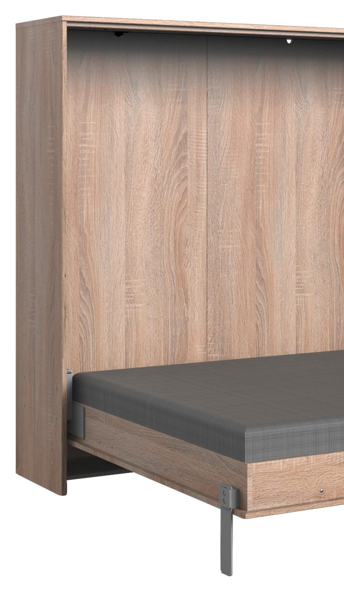 SCHRANKBETT 140/200 cm Eichefarben  - Eichefarben, Konventionell, Holz/Holzwerkstoff (140/200cm) - MID.YOU