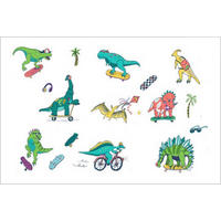 WANDTATTOO  - Multicolor, Basics, Kunststoff (50/70/0,10cm) - Euroart