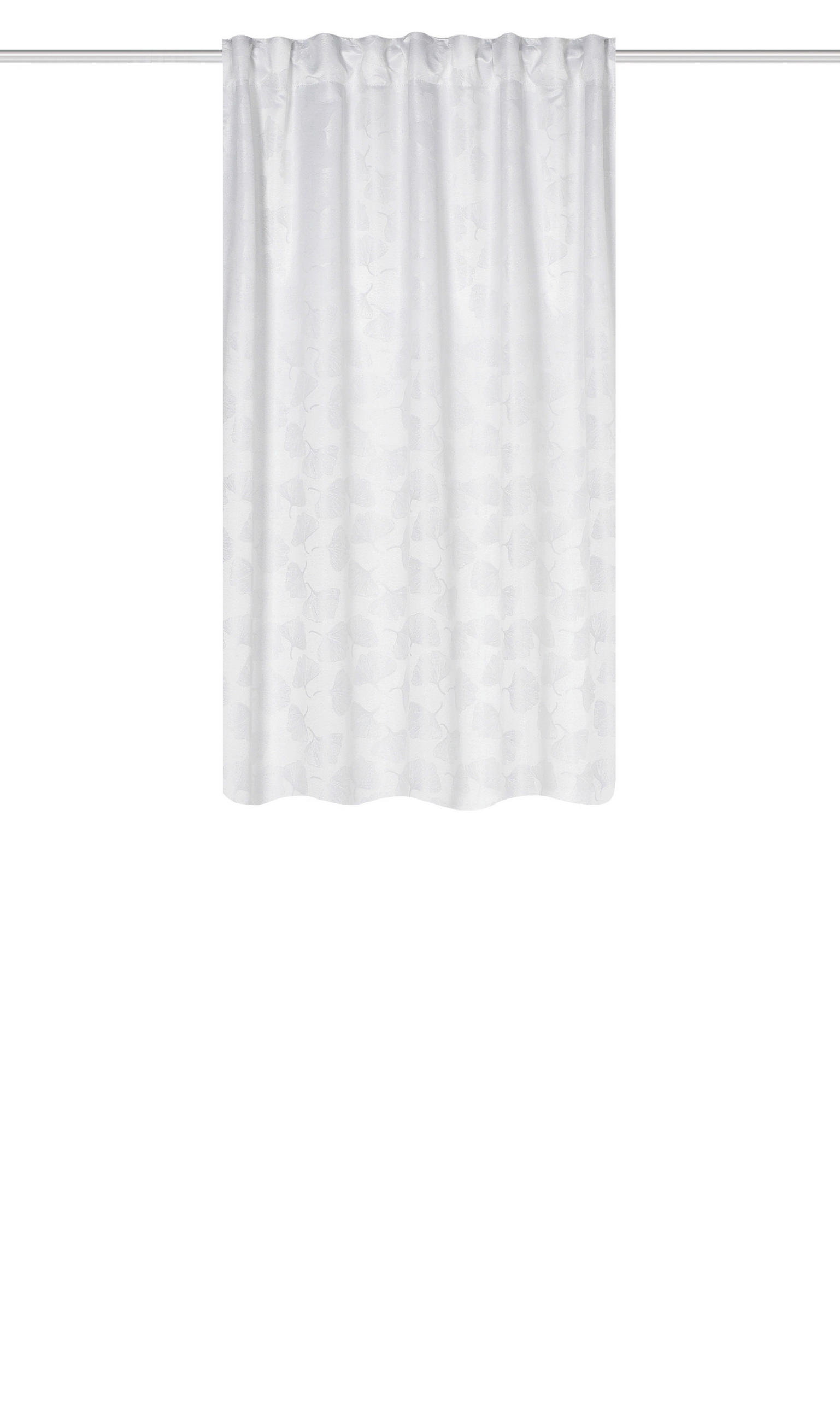 FERTIGVORHANG  Verdunkelung   135/145 cm  - Weiß, Trend, Textil (135/145cm)