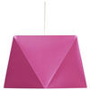 HÄNGELEUCHTE Hexagen 42/42/110 cm   - Pink, Basics, Kunststoff/Metall (42/42/110cm)