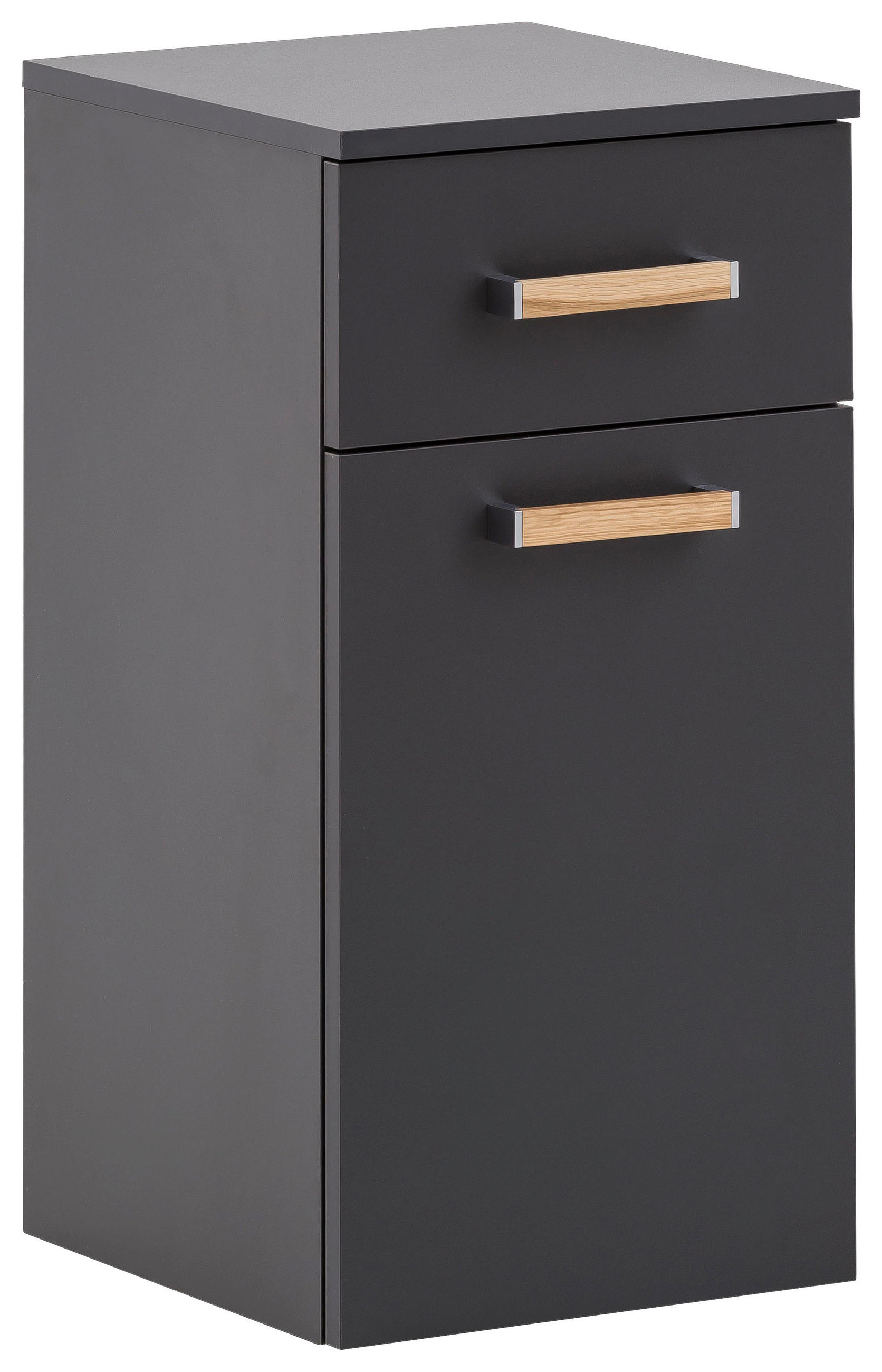 UNTERSCHRANK 32,7/67/35,3 cm   - Anthrazit, KONVENTIONELL, Holzwerkstoff (32,7/67/35,3cm) - Stylife