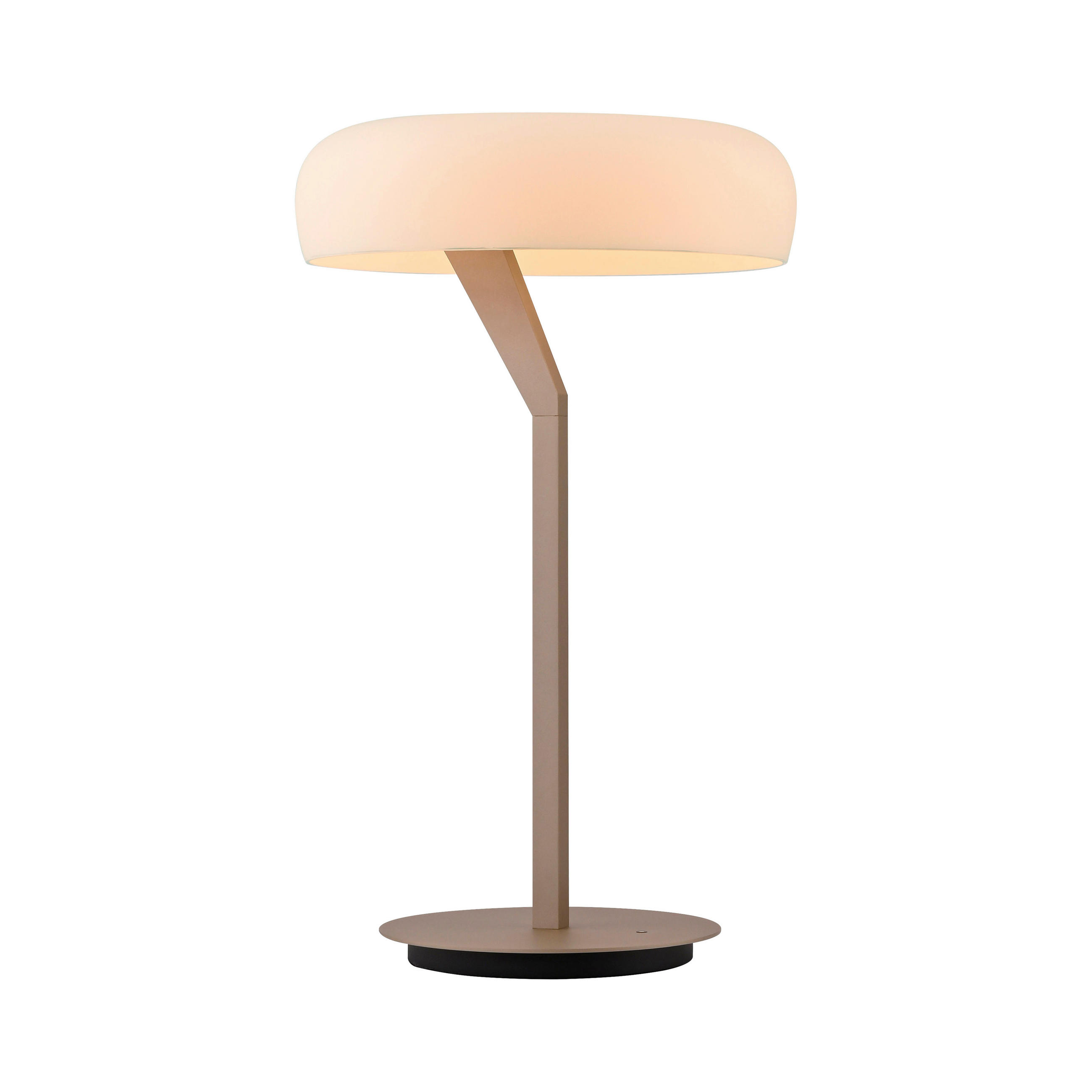 LED-TISCHLEUCHTE - Schwarz/Bronzefarben, Basics, Glas/Kunststoff (35/35/58cm) - Paul Neuhaus