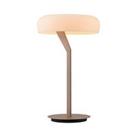 LED-TISCHLEUCHTE - Schwarz/Bronzefarben, Basics, Glas/Kunststoff (35/35/58cm) - Paul Neuhaus
