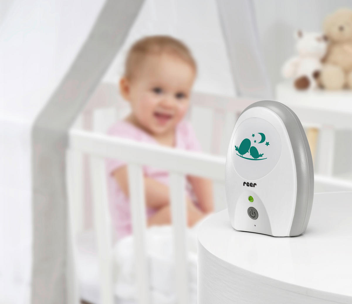 BABYPHONE - Weiß, Basics, Kunststoff (7,4/10/5,3cm) - Reer