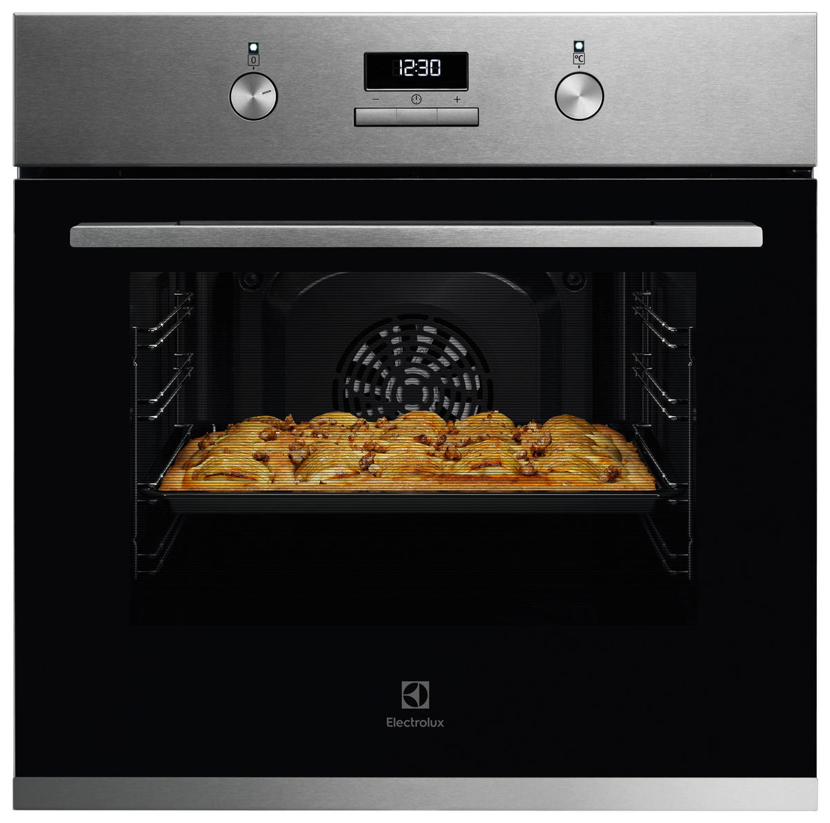 EINBAUBACKOFEN KOFGH40BX  - Edelstahlfarben, Basics, Metall (59,5/59,4/54,8cm) - Electrolux