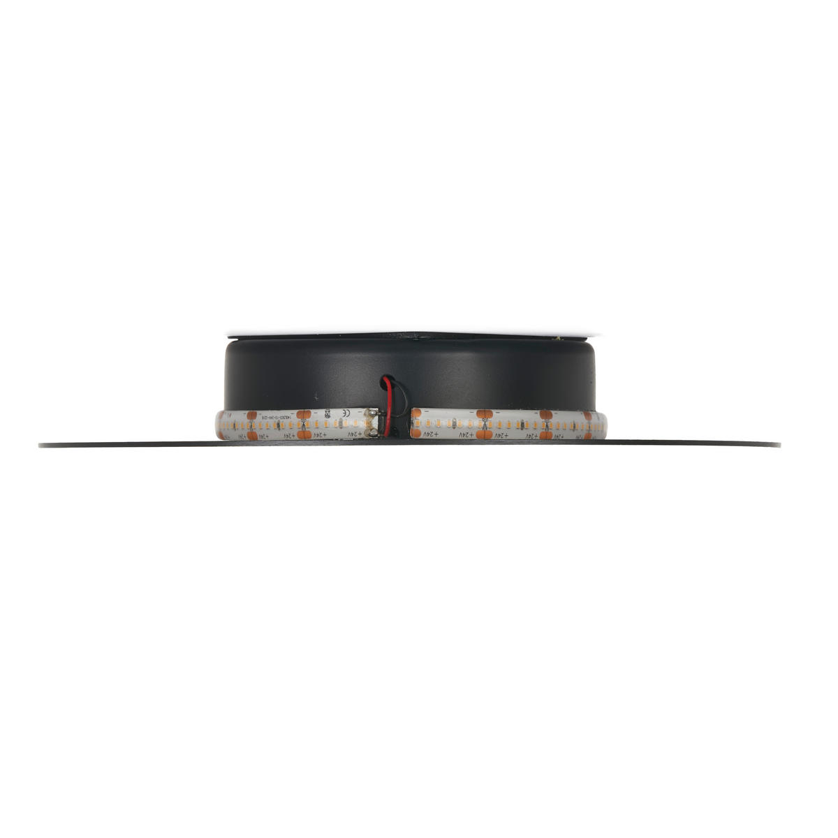LED-WANDLEUCHTE 661 25 cm  - Schwarz, KONVENTIONELL, Metall (25cm) - Ambiente