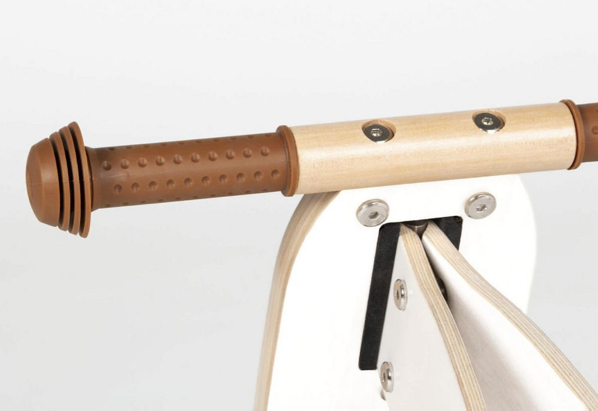 LAUFRAD Charlie  - Naturfarben/Weiß, Basics, Holz (66/41/37cm) - Pinolino