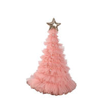 DEKOBAUM  - Pink/Goldfarben, Trend, Kunststoff (30/50cm) - X-Mas