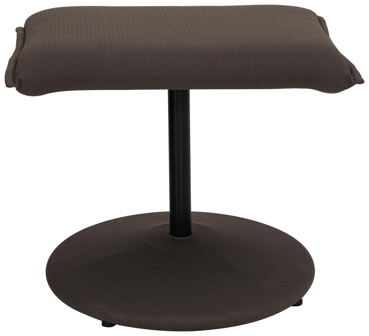 RELAXSESSELSET Webstoff Hocker    - Graubraun/Grau, MODERN, Textil/Metall (69/95/80/80/107,5cm) - P & B