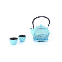 TEEKANNENSET  - Blau, Basics, Metall (1100ml) - Echtwerk