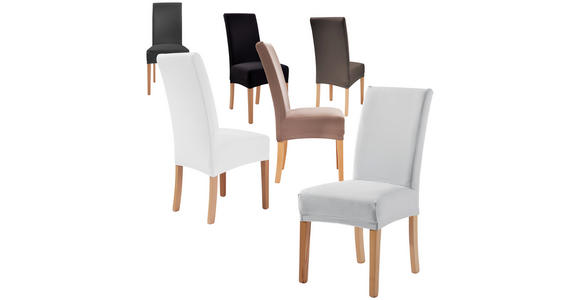 STUHLBEZUG - Creme, Design, Textil (40/45/65cm) - Novel