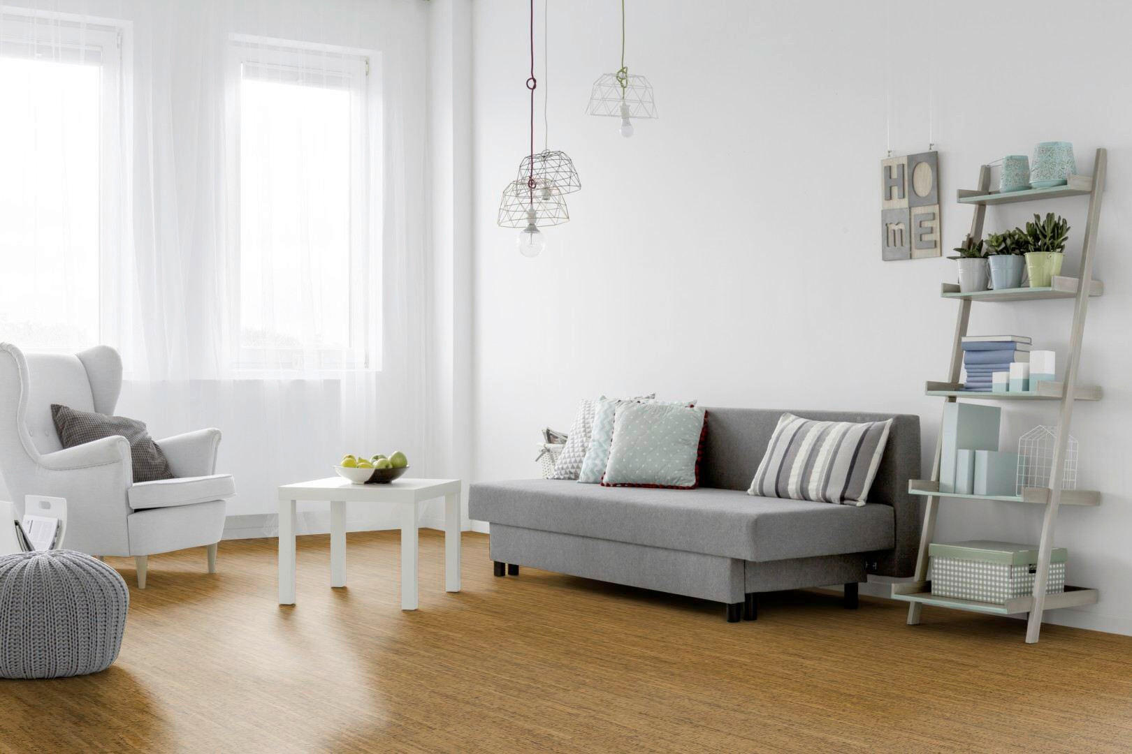 KORKBODEN KORK NATURTREND TRACE 910X300X9,5mm  per  m² - Cappuccino, Basics, Naturmaterialien/Holz (91,0/30,0/0,95cm)