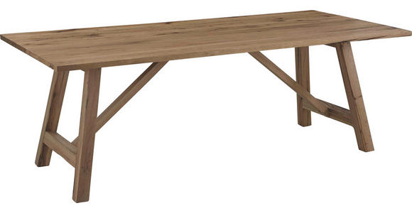 ESSTISCH in Holz 200/100/75 cm - Eichefarben, Design, Holz (200/100/75cm) - Valnatura