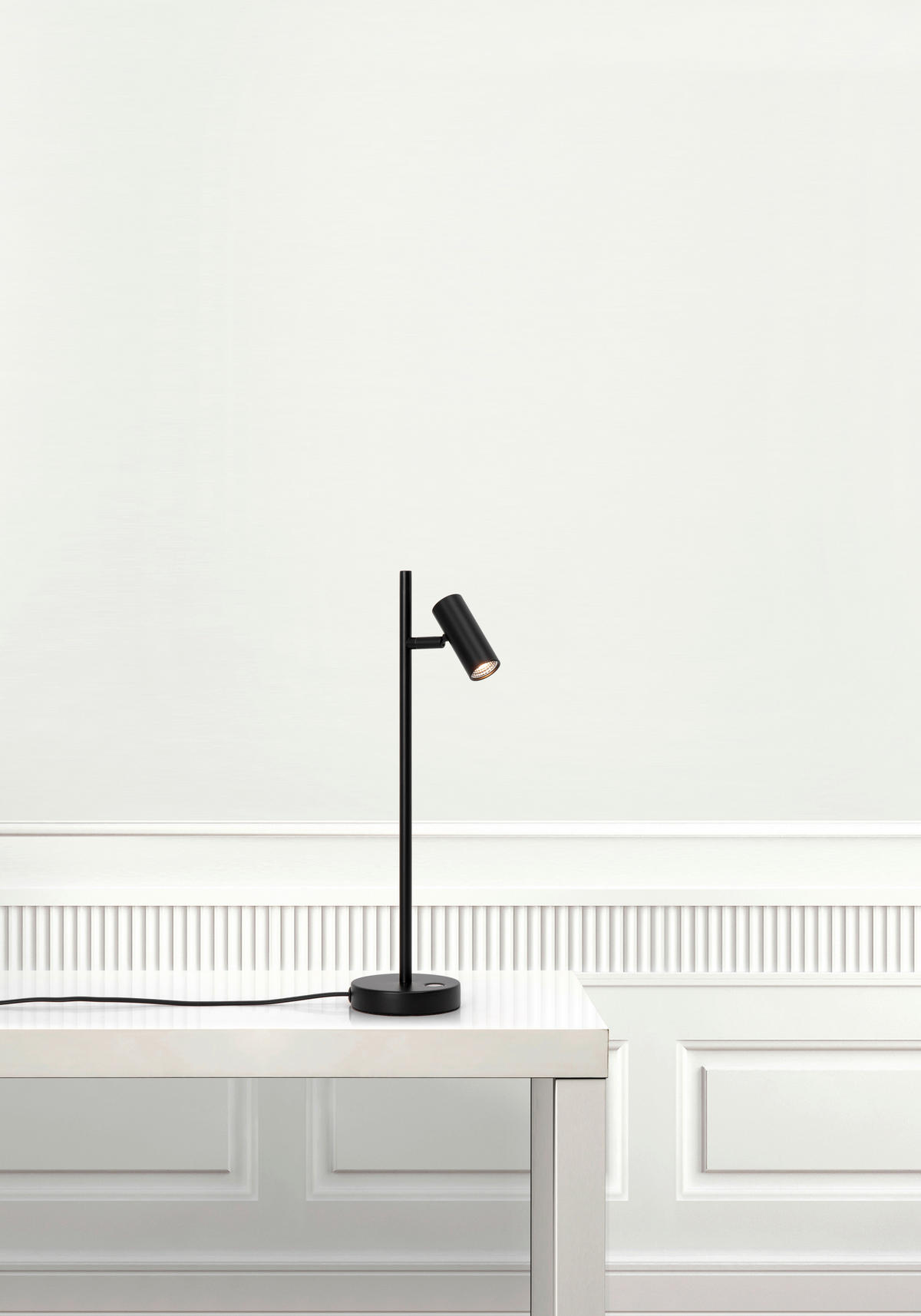 LED-TISCHLEUCHTE   - Schwarz, Design, Metall (40cm) - Nordlux