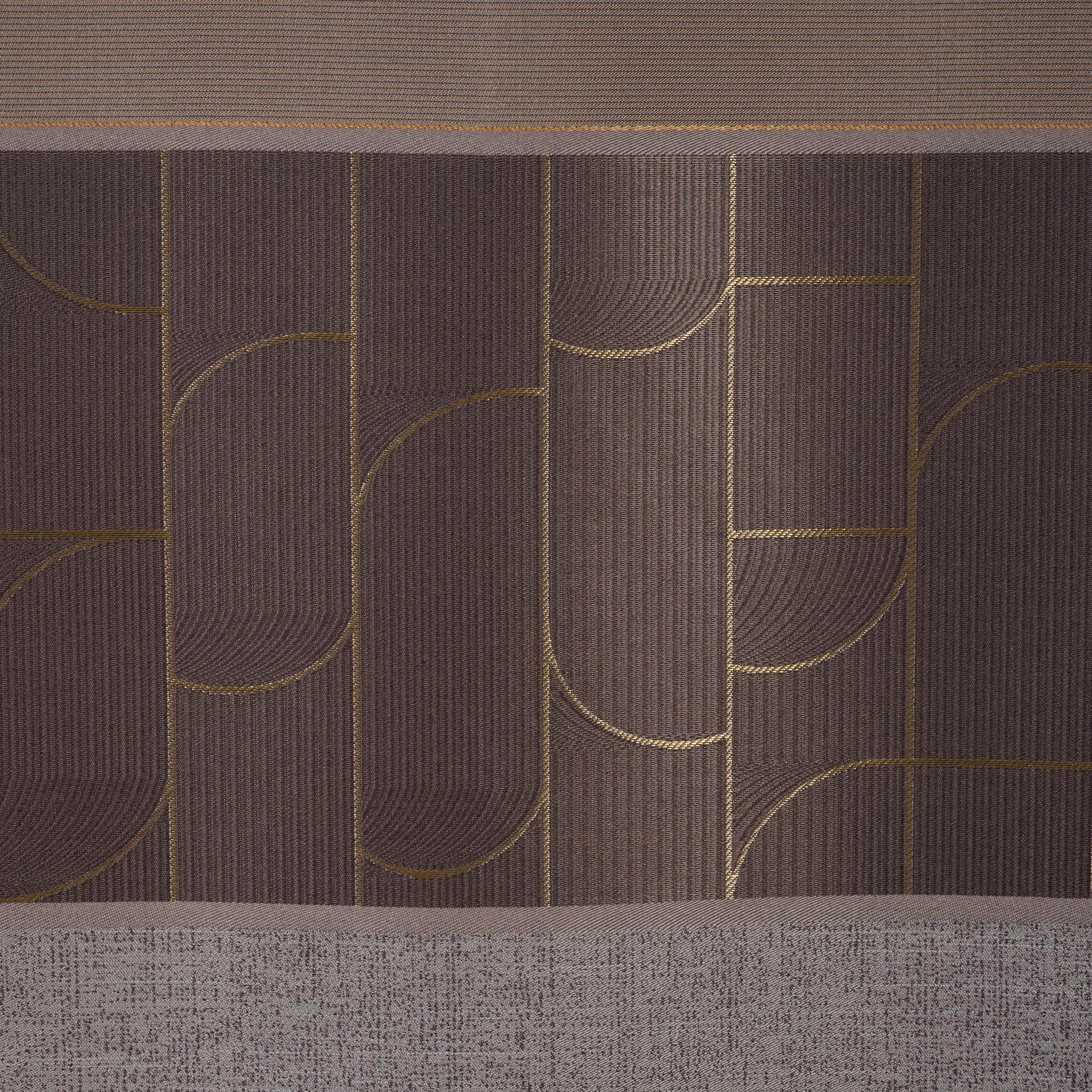 DEKOSTOFF per lfm blickdicht  - Grau, KONVENTIONELL, Kunststoff (160cm) - Esposa