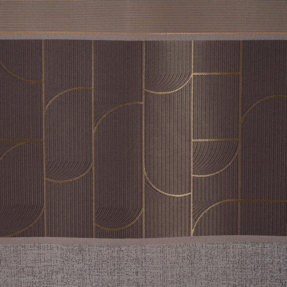 DEKOSTOFF per lfm blickdicht  - Grau, KONVENTIONELL, Kunststoff (160cm) - Esposa