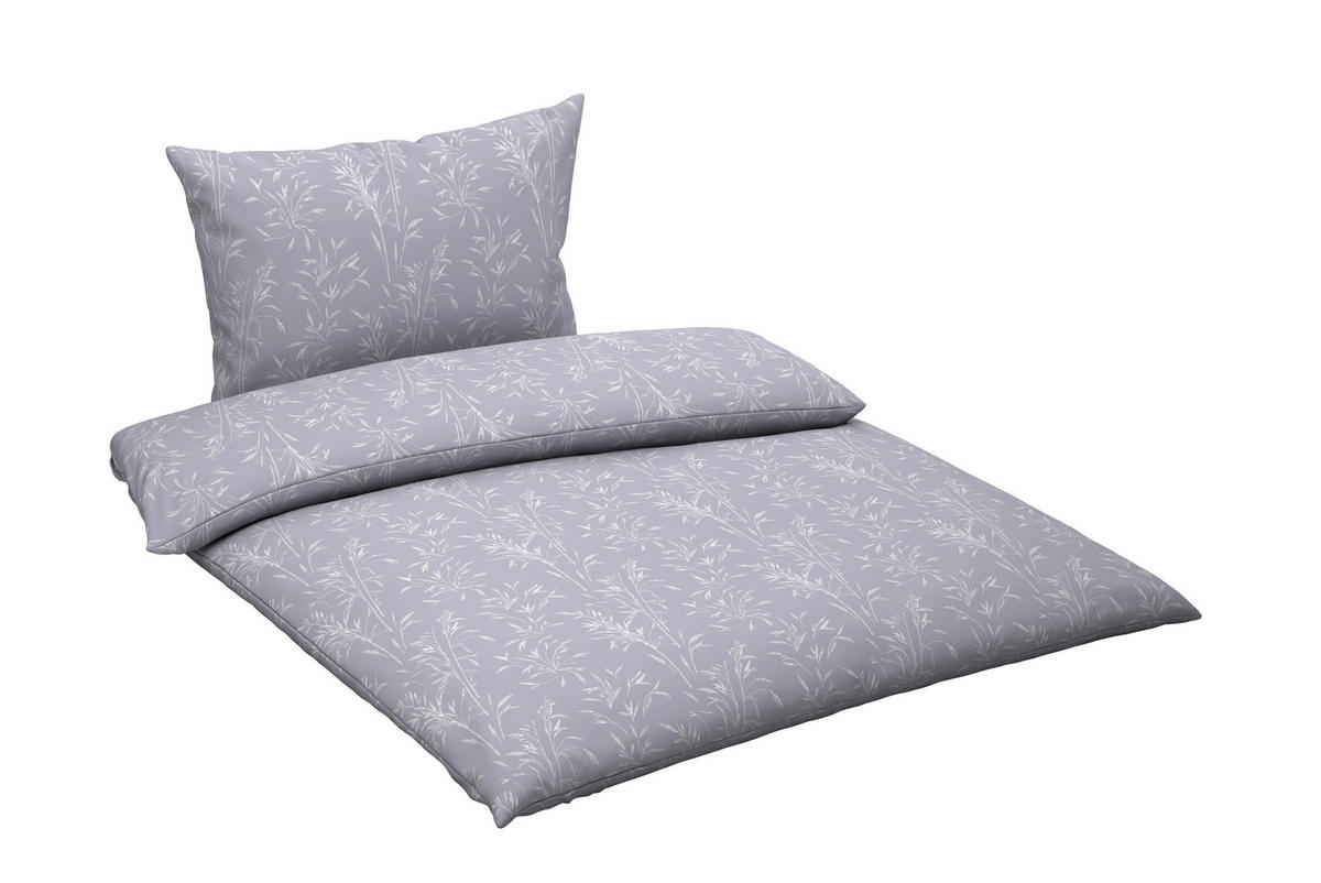 BETTWÄSCHE 2-teilig Satin 140/200 cm  - Lila, Basics, Textil (140/200cm) - Esposa