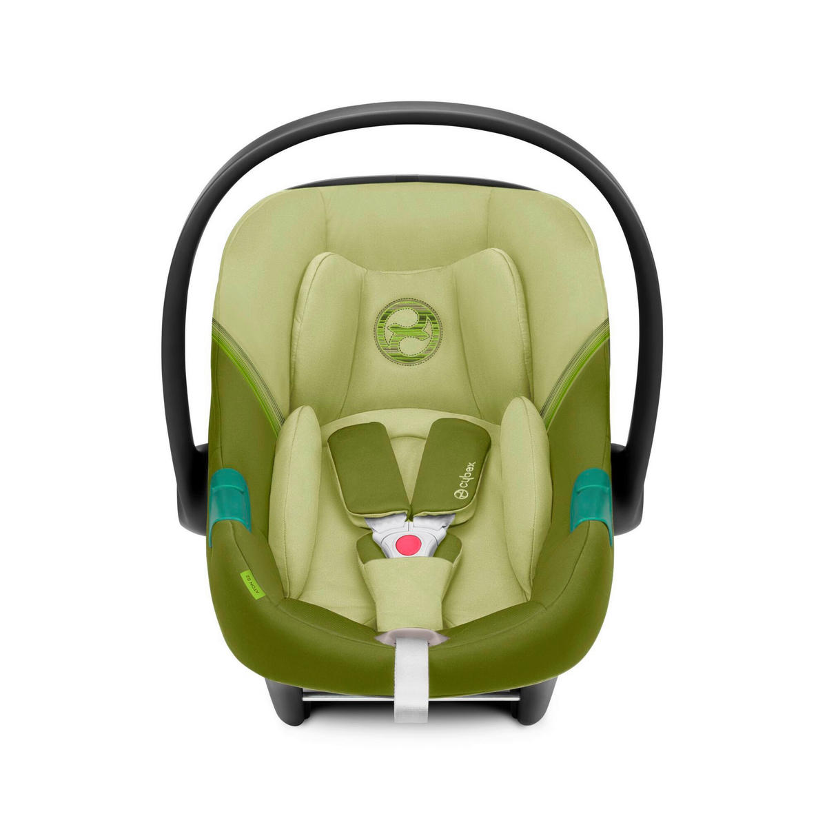 BABYSCHALE Aton S2 i-Size  - Hellgrün/Grün, Basics, Kunststoff/Textil (45,8/38/72cm) - Cybex
