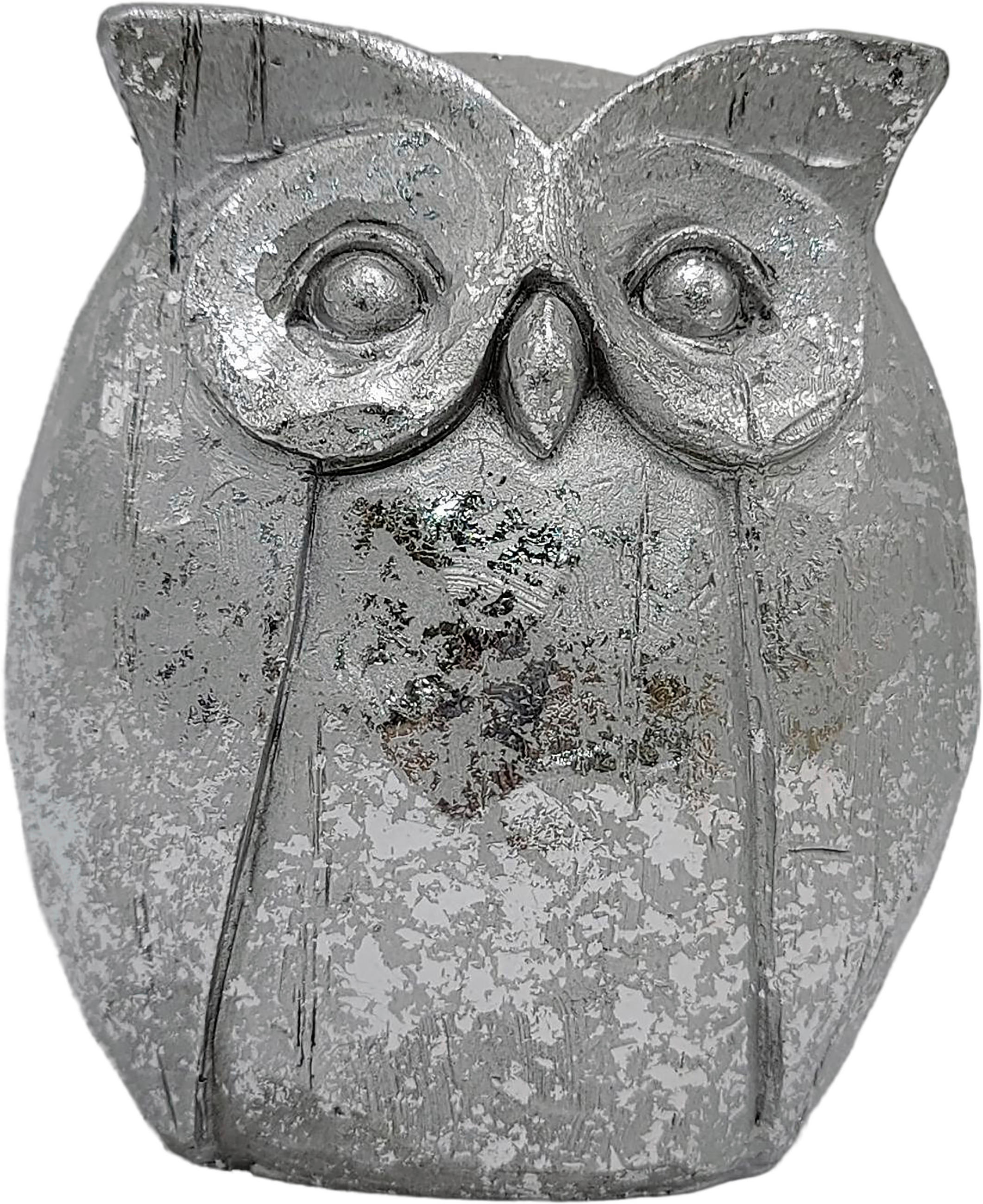 DEKOEULE - Silberfarben, LIFESTYLE, Kunststoff (13/15/8,5cm)