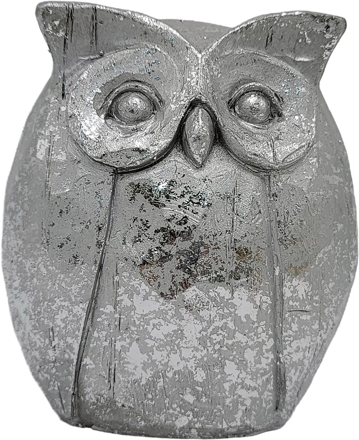 DEKOEULE - Silberfarben, LIFESTYLE, Kunststoff (13/15/8,5cm)