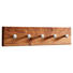 GARDEROBENLEISTE - Eichefarben, Natur, Holz/Metall (50/10/3,5cm) - Linea Natura GARDEROBENLEISTE - Eichefarben, Natur, Holz/Metall (50/10/3,5cm) - Linea Natura
