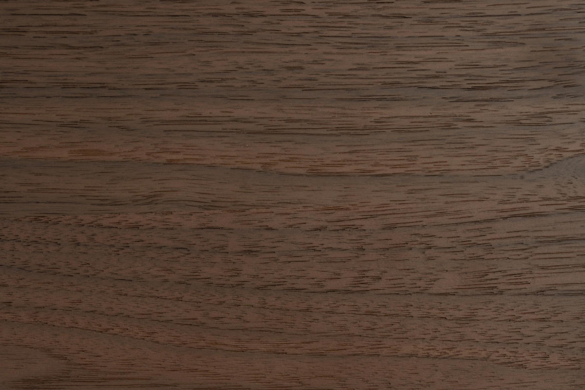 ESSTISCH 200/100/76 cm Echtholz, Nachbildung  Holz, Metall, Kunststoff, Holzwerkstoff rechteckig Schwarz, Walnussfarben  - Walnussfarben/Schwarz, Design, Holz/Holzwerkstoff (200/100/76cm) - Dieter Knoll