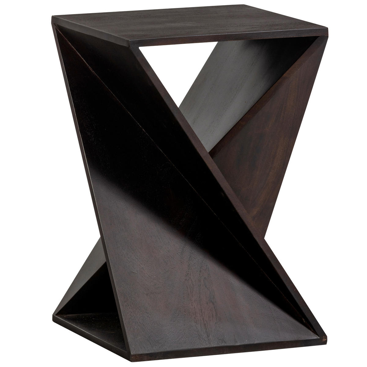 BEISTELLTISCH in Holz 41/41/61 cm  - Dunkelbraun, Design, Holz (41/41/61cm) - Livetastic