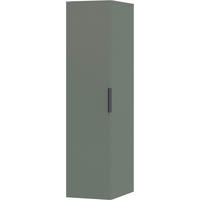 MIDISCHRANK 31,9/128/35 cm  - Schwarz/Graugrün, LIFESTYLE, Glas/Holzwerkstoff (31,9/128/35cm) - Voglauer