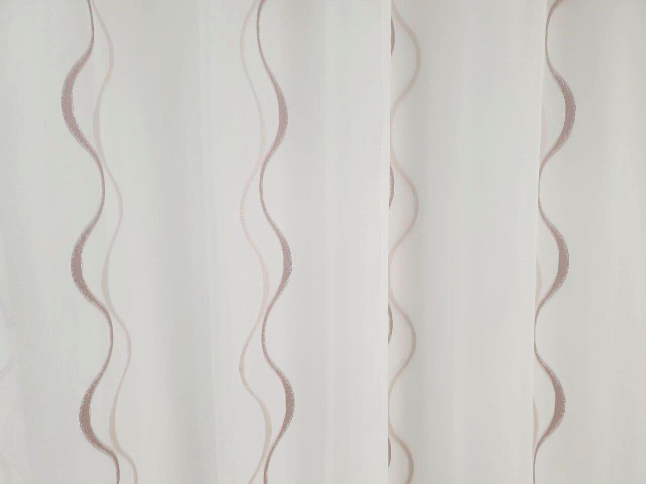 TKANINA ZA ZAVJESE smeđa, bež   - bež/smeđa, Basics, tekstil (300cm)