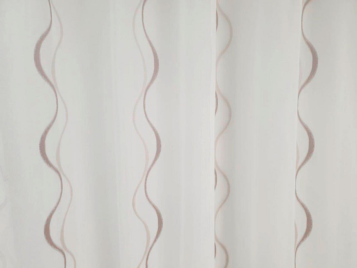 TKANINA ZA ZAVJESE smeđa, bež   - bež/smeđa, Basics, tekstil (300cm)