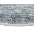 WEBTEPPICH 200 cm Toulon Blau, Grau rund  - Blau/Grau, Design, Textil (200cm) - Dieter Knoll