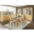 HIGHBOARD Kernbuche massiv geölt Buchefarben - Buchefarben, Design, Glas/Holz (175/141/45cm) - CARRYHOME