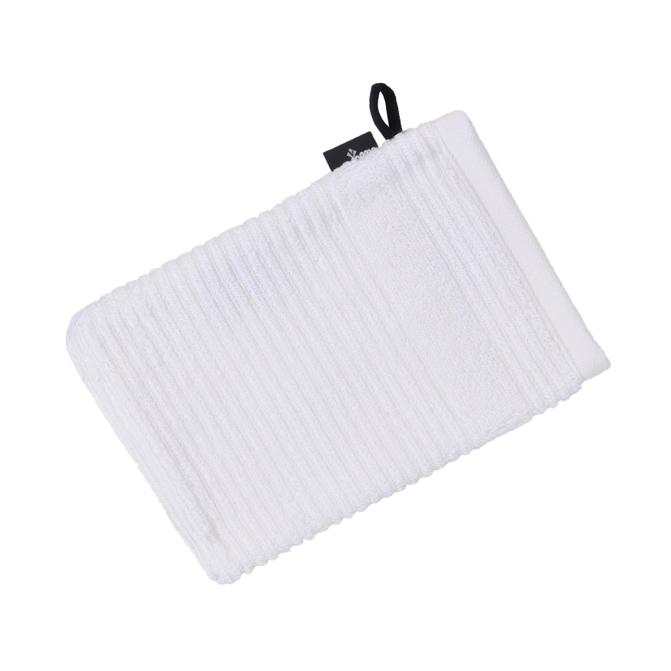 WASCHLAPPEN Tomorrow Weiß  - Weiß, Basics, Textil (22/16cm) - Vossen
