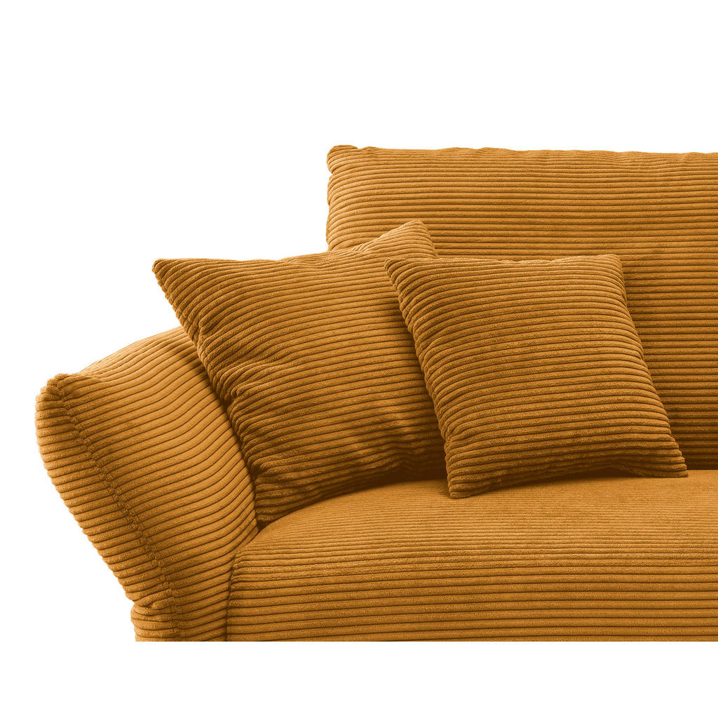 Thumbnail - Livetastic Ecksofa, Gold, Textil, 5-Sitzer, Füllung: Schaumstoff, L-Form, 256x256 cm, Made in EU, Typenauswahl, Rücken e...