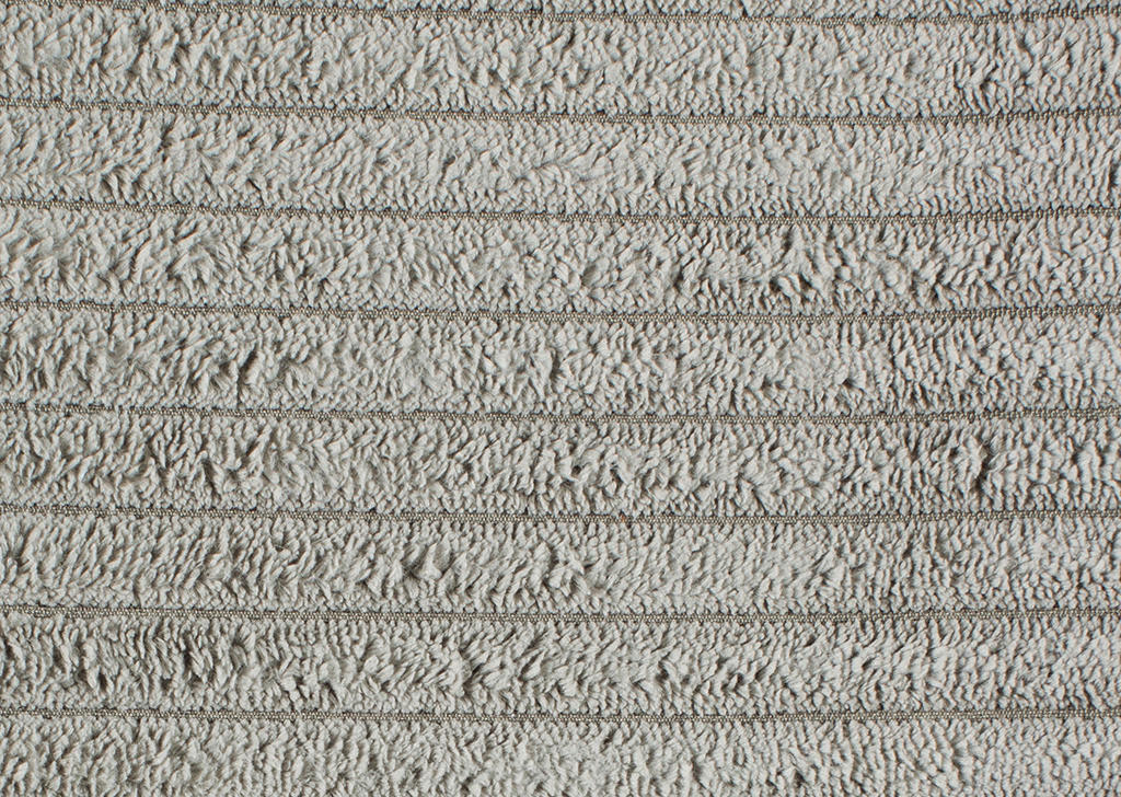 ECKSOFA in Cord Greige  248/200 cm  - Edelstahlfarben/Greige, KONVENTIONELL, Textil/Metall (248/200cm) - Beldomo System