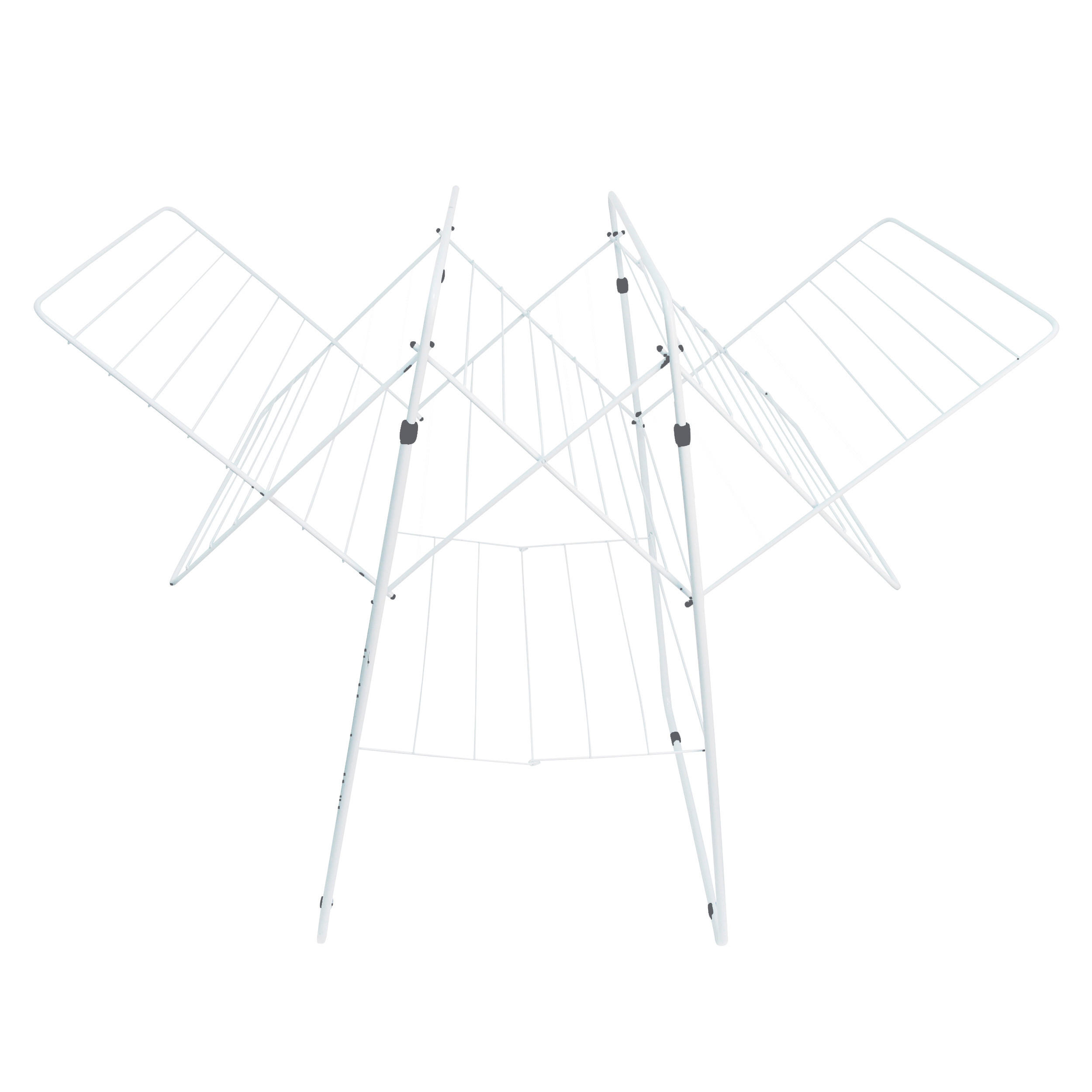 STANDTROCKNER  - Weiß, Basics, Metall (140/105/66cm) - MSV