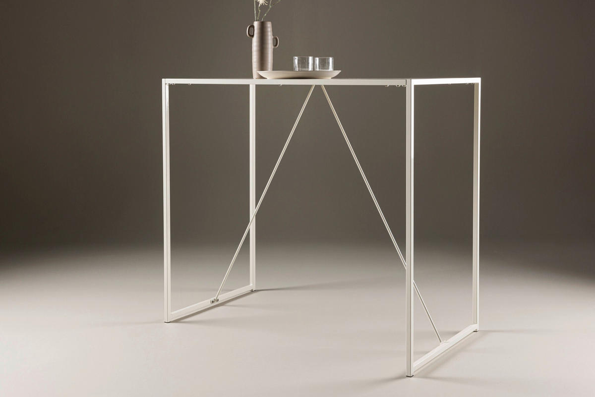 BEISTELLTISCH in Holz, Metall 120/60/105 cm  - Beige, MODERN, Holz/Metall (120/60/105cm) - Livetastic