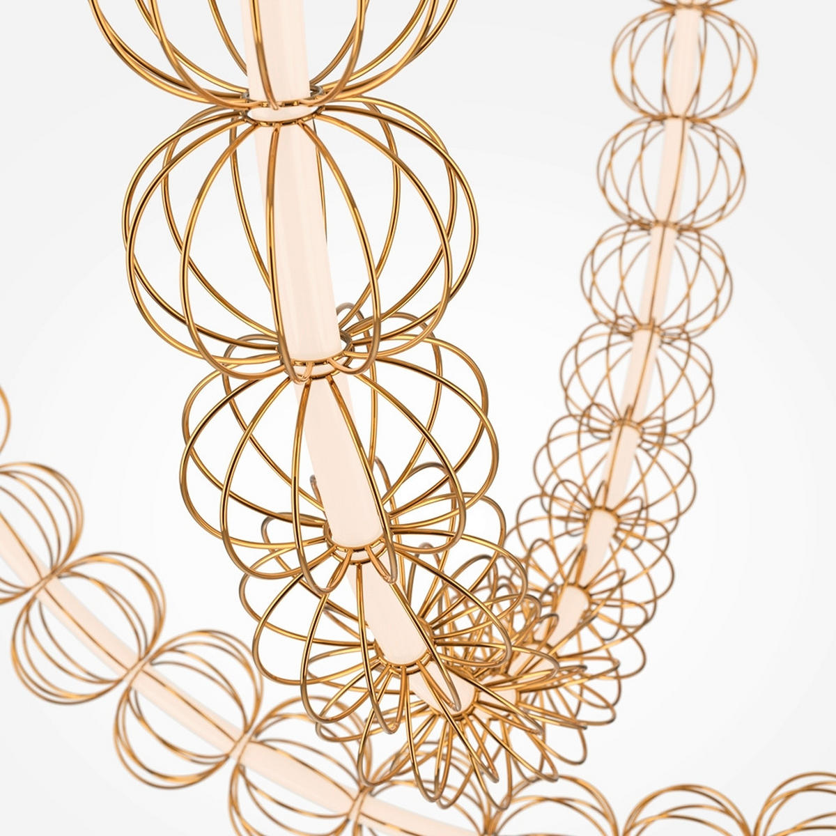 PENDELLEUCHTE 153,7/32/84 cm   - Goldfarben, MODERN, Metall (153,7/32/84cm) - MAYTONI