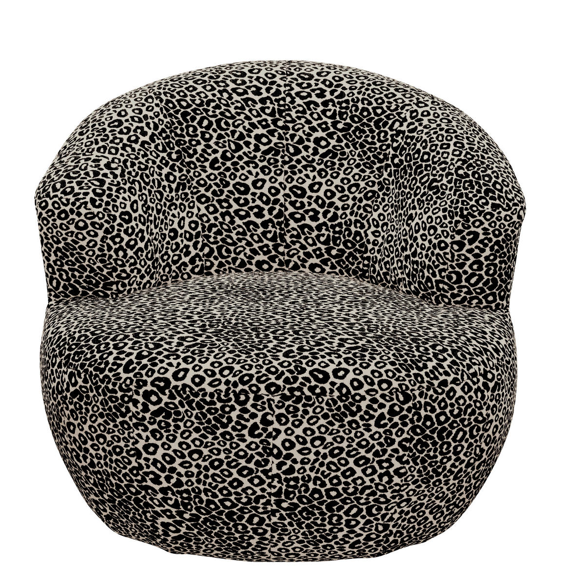 SESSEL in Jacquard, Webstoff Braun, Schwarz  - Schwarz/Braun, MODERN, Textil/Metall (110/69/107cm) - MID.YOU