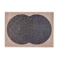 FUßMATTE  50/70 cm  Anthrazit, Beige  - Anthrazit/Beige, Trend, Textil (50/70cm) - Schöner Wohnen