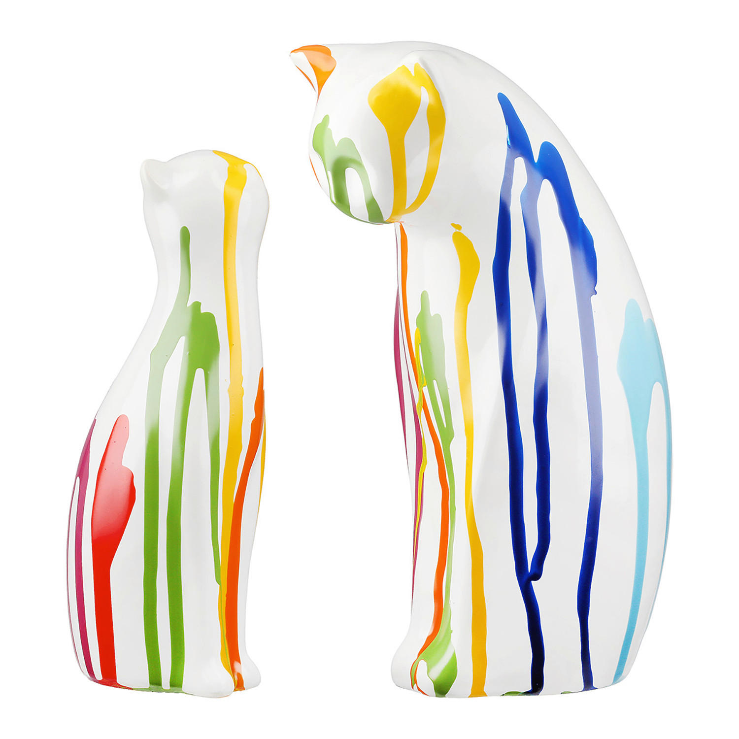 SKULPTUR - Multicolor, Basics, Keramik (14/22cm)