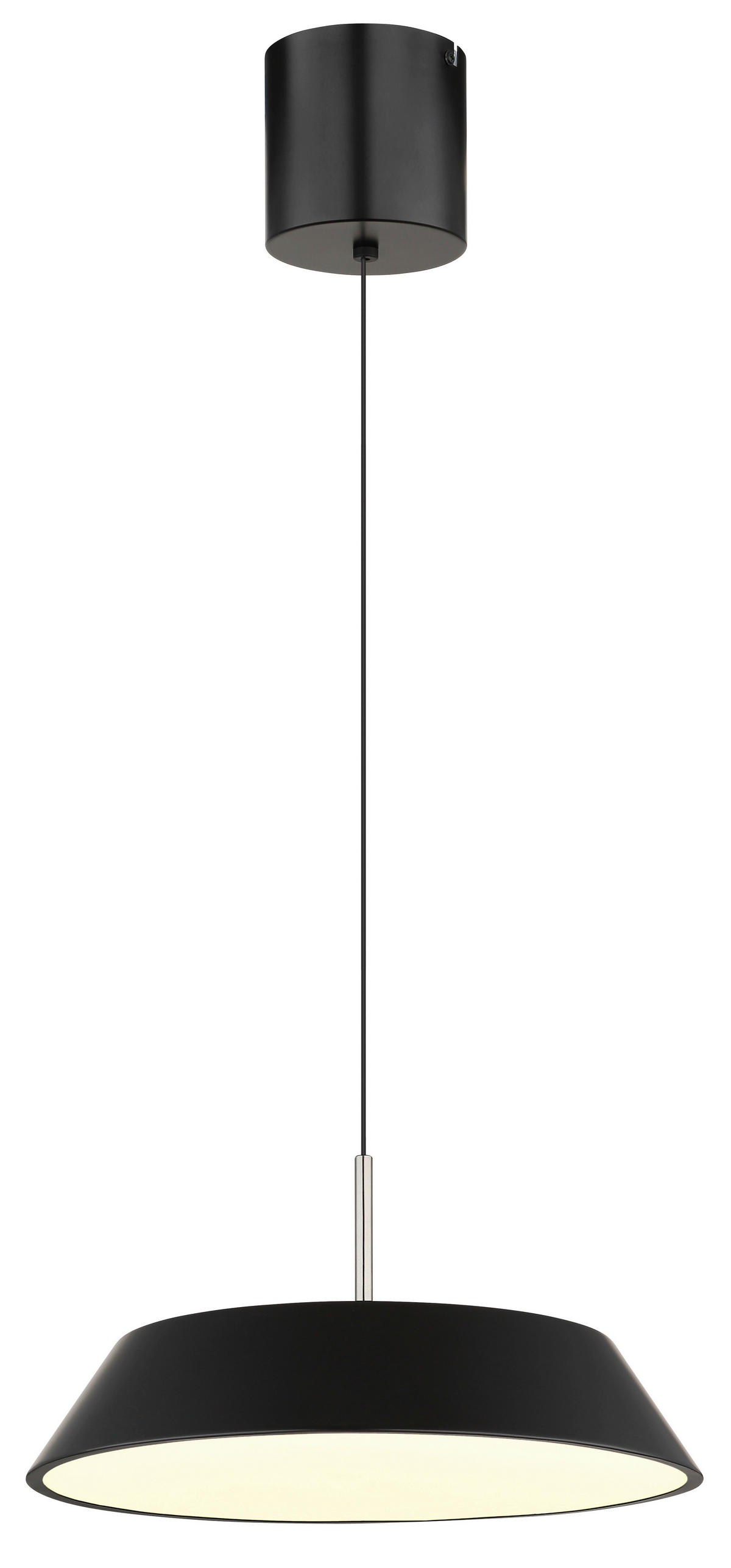 LED-HÄNGELEUCHTE 40/180 cm  - Schwarz/Weiß, Basics, Kunststoff/Metall (40/180cm) - Globo