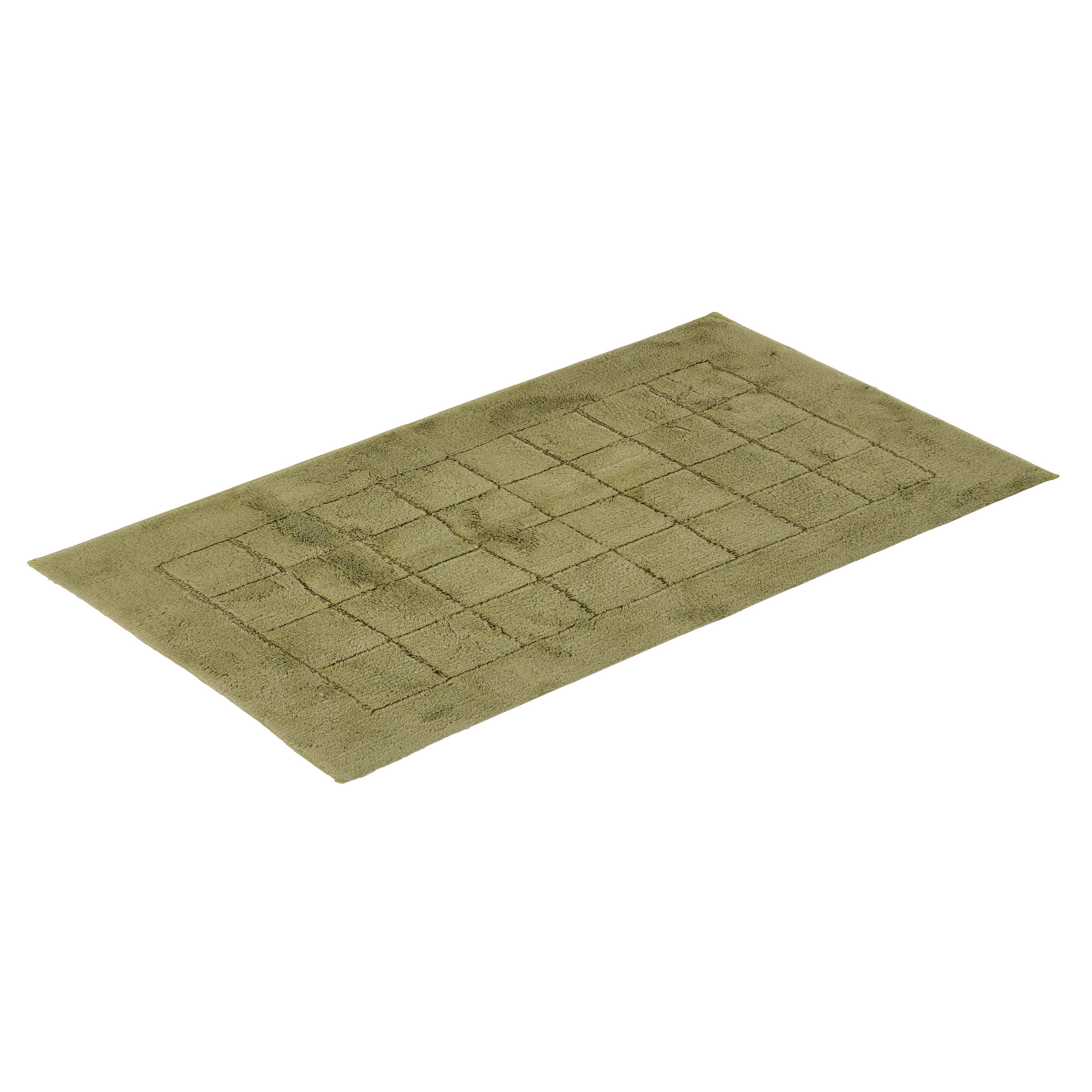 FÜRDŐSZOBASZŐNYEG  60/100 cm  olívazöld   - olívazöld, Basics, textil (60/100cm) - Vossen