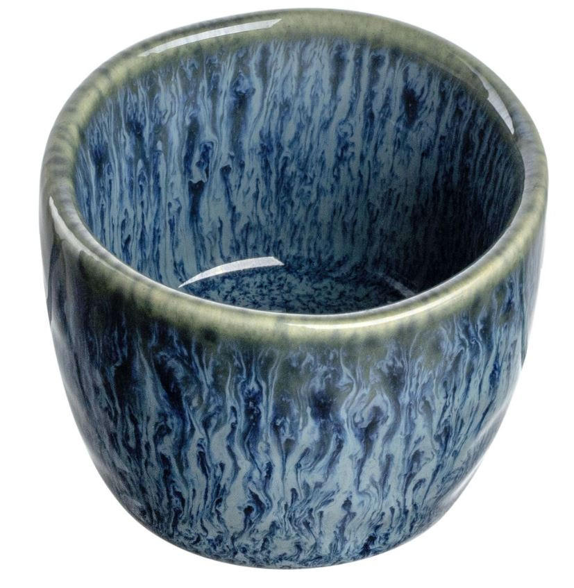 EIERBECHER Keramik  - Blau, LIFESTYLE, Keramik (5,2/4/5,2cm) - Leonardo