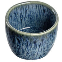 EIERBECHER Keramik  - Blau, LIFESTYLE, Keramik (5,2/4/5,2cm) - Leonardo
