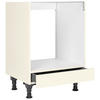 HERDUMBAUSCHRANK 60/87/56 cm  in Magnolie  - Magnolie, MODERN, Holzwerkstoff (60/87/56cm) - Nobilia